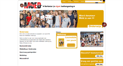 Desktop Screenshot of onderwijs.moed.nl