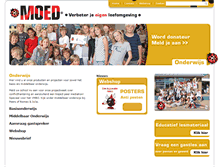 Tablet Screenshot of onderwijs.moed.nl